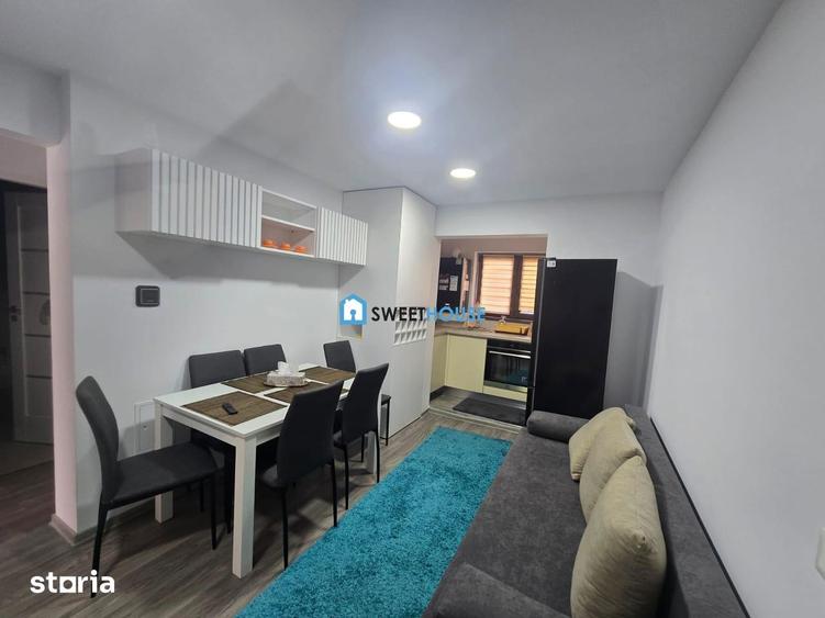 Apartament cu 2 camere decomandat, mobilat în Central
