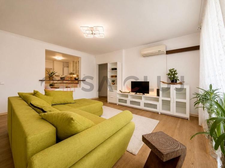 Apartament cu 4 camere decomandat, mobilat în Mărăști