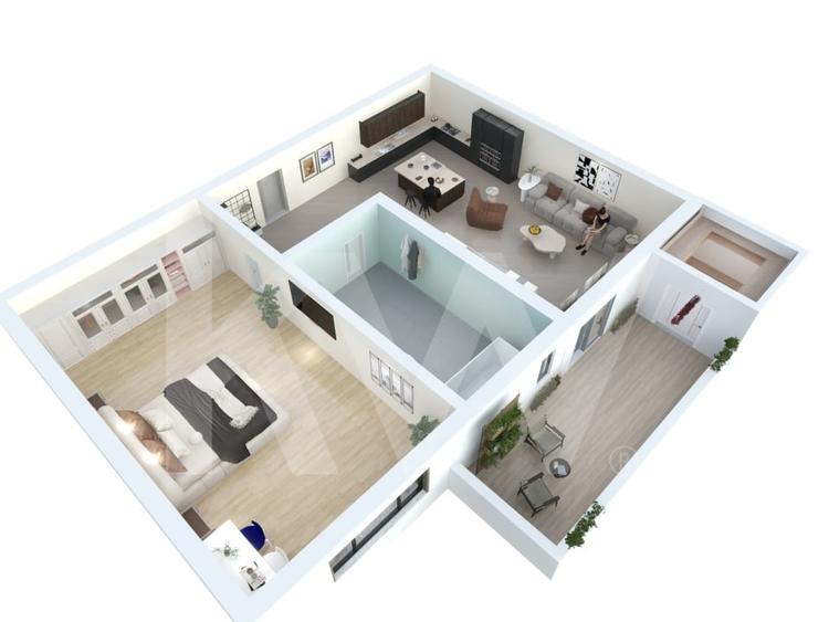 Apartament cu 2 camere semidecomandat în Țiglari — fotografia 1