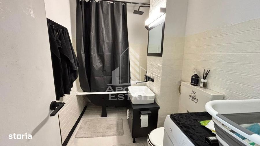 Apartament cu 2 camere, mobilat în Fabric
