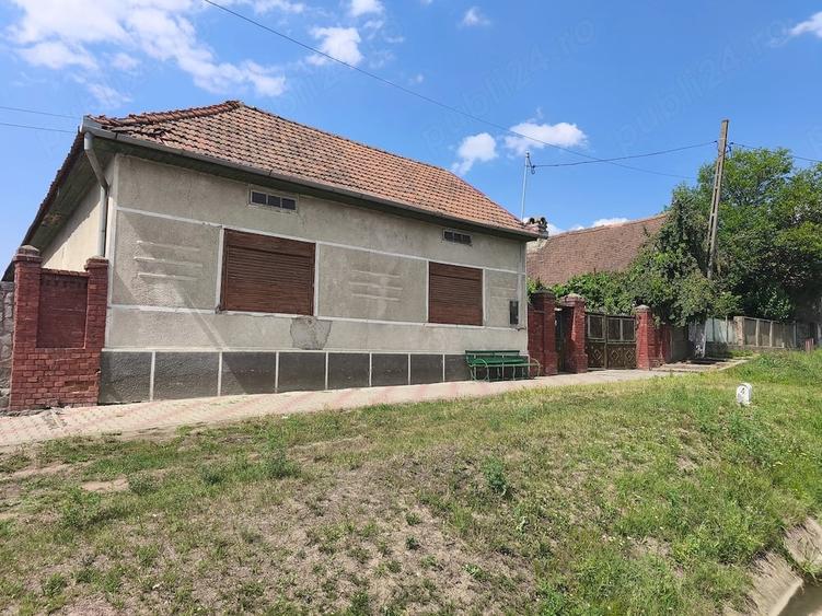 Casă cu 4 camere cu Teren 1715 Mp în Topolovățu Mare