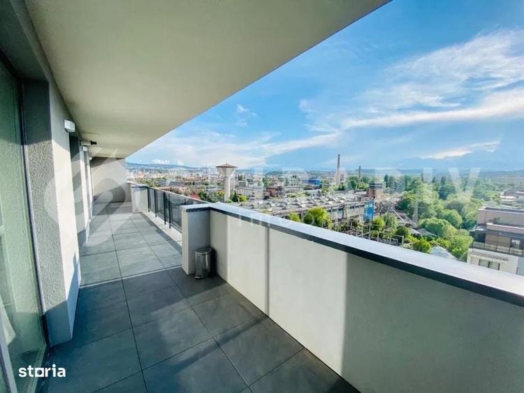Apartament de 100 mp, terasa panoramica, 2 parcari-Riverside Residence - 1