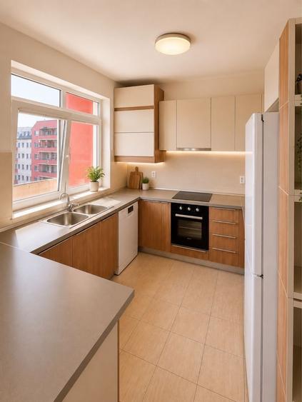 Apartament cu 3 camere decomandat în Ștrand