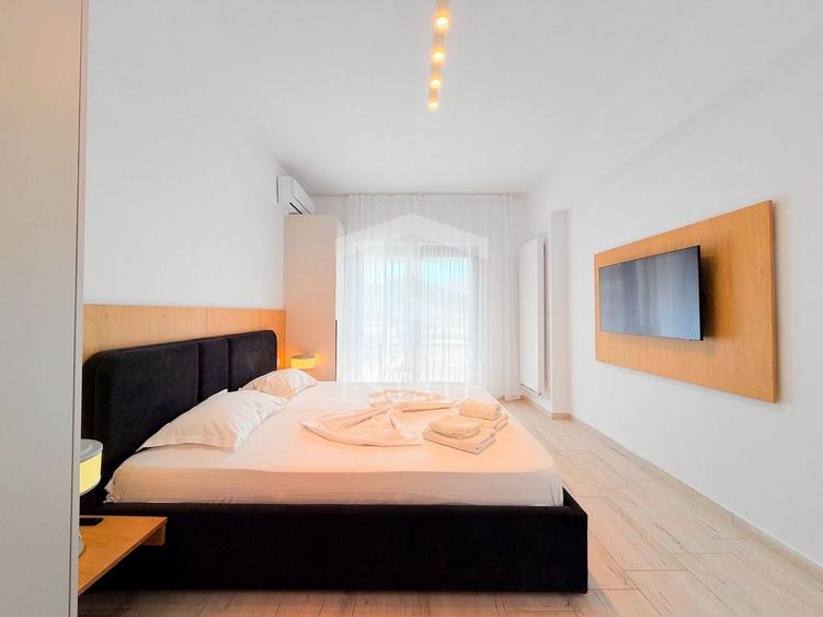 Apartament cu 2 camere semidecomandat, mobilat în Exterior Est