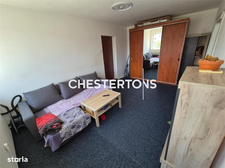 Apartament cu 2 camere semidecomandat în Veteranilor