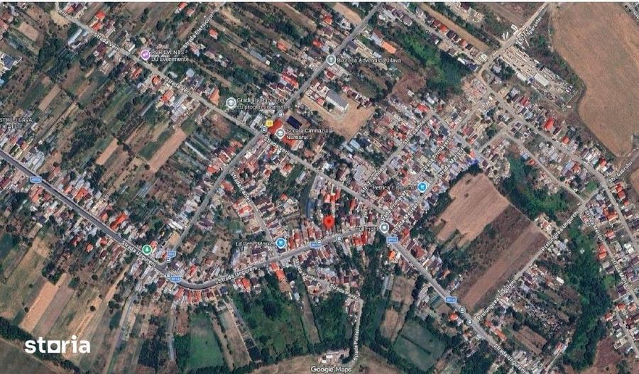 Casă cu 2 camere cu Teren 636 Mp în Jilava
