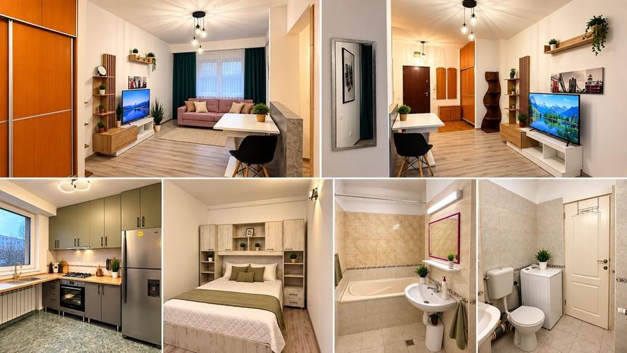 Apartament cu 2 camere decomandat în Dosu Bricii