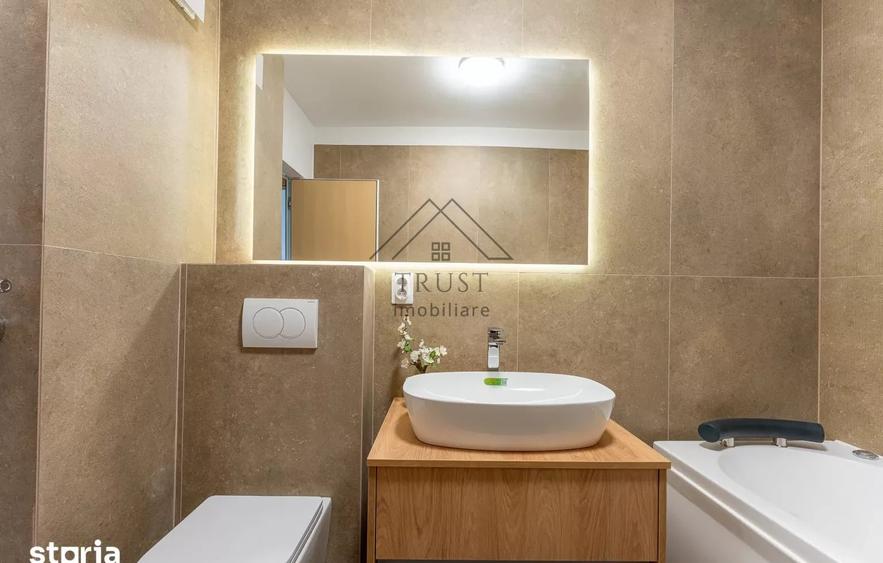 Apartament cu 2 camere, mobilat în Între Lacuri