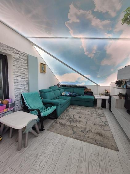 Penthouse cu 4 camere decomandat, mobilat în Theodor Pallady