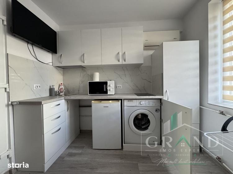 Garsoniera renovata complet | 12 mp | Etaj 1 | Mobilier pe comanda | - 4