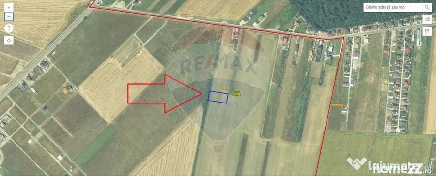 Teren de 2464 mp, în Central