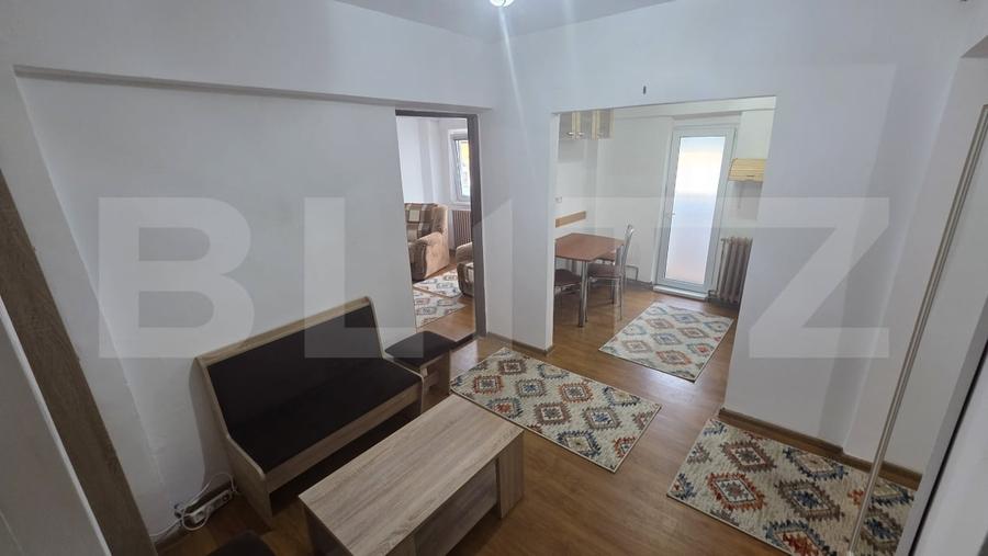 Apartament cu 2 camere decomandat, mobilat în Industrială