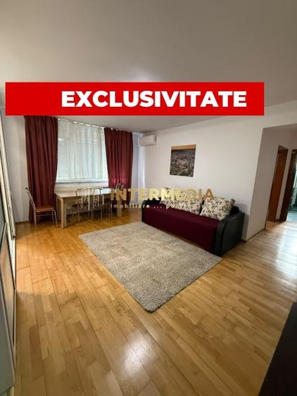 Apartament cu 2 camere decomandat, mobilat în Central