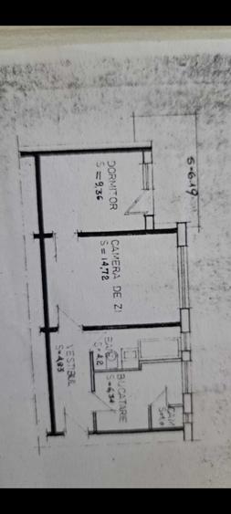Apartament cu 2 camere semidecomandat în Iosia