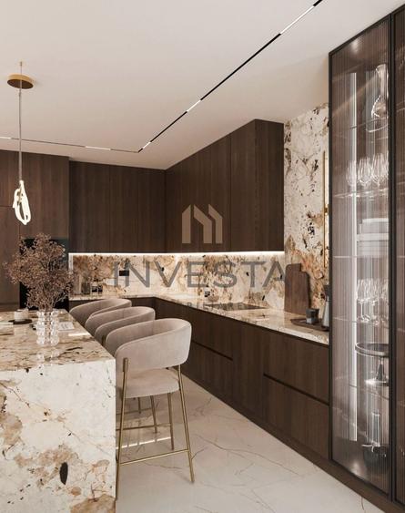 Apartament cu 4 camere semidecomandat în Europa