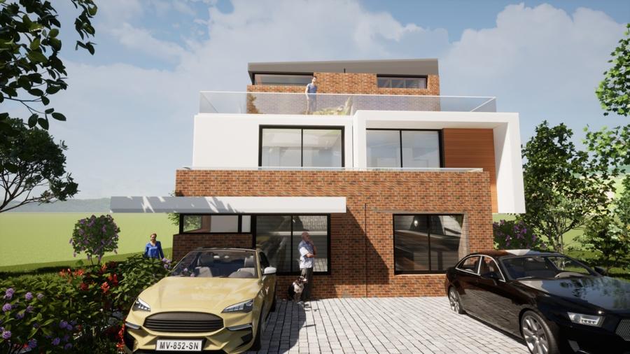Duplex cu 5 camere cu Canalizare în Iris