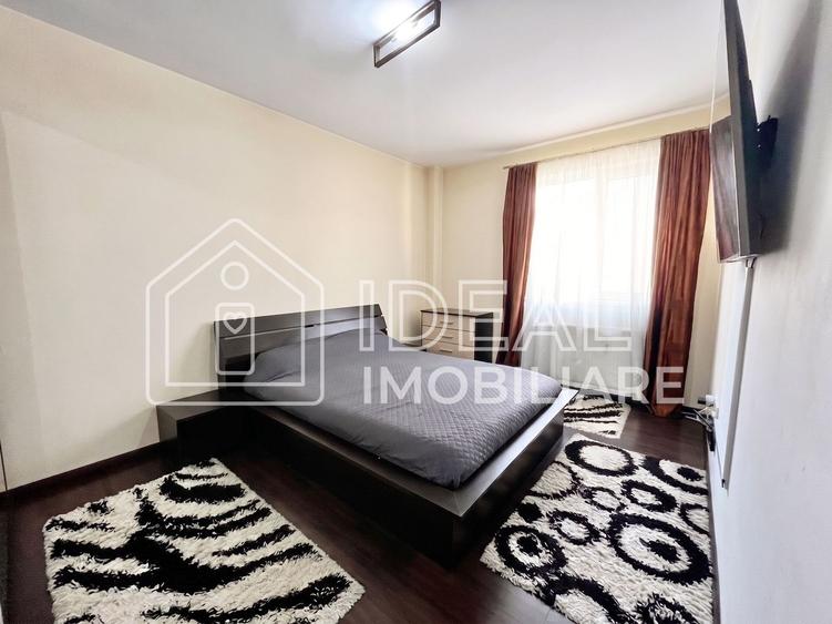 Apartament cu 3 camere decomandat, mobilat în Turnișor
