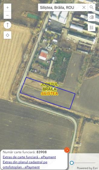 Teren de 5000 mp, în Siliștea