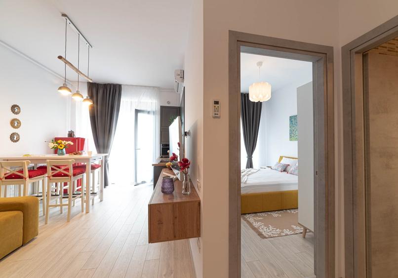Apartament cu 2 camere semidecomandat în Nord