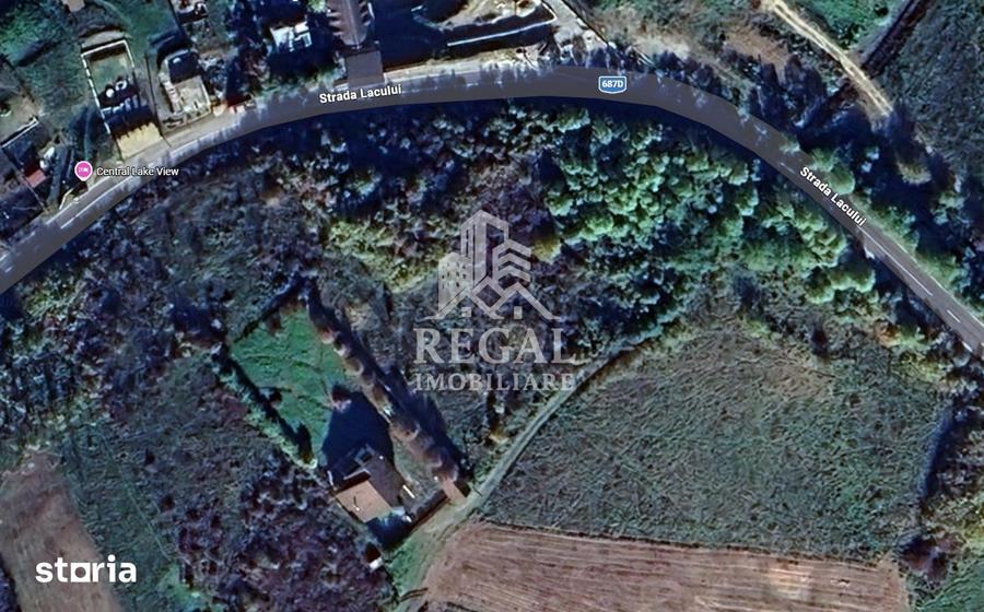 Teren intravilan de vanzare 770 mp | Panorama superba asupra Lacului - 2