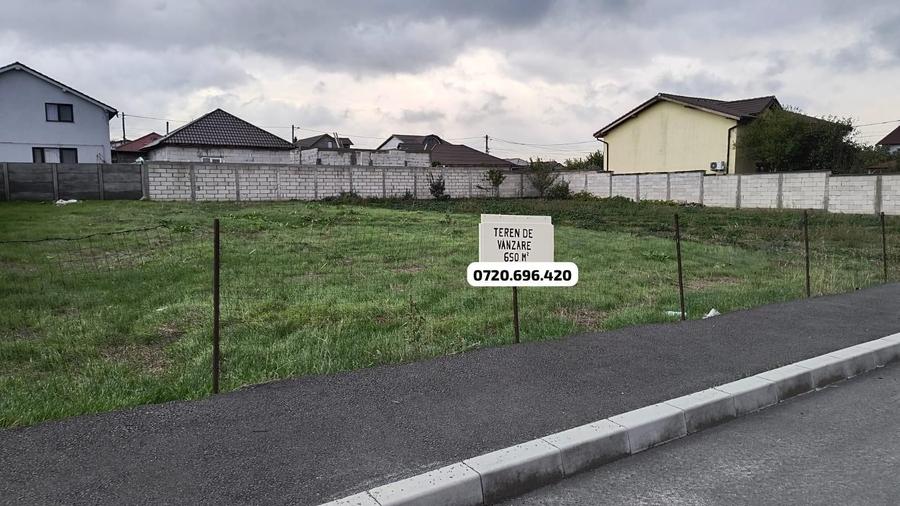 Teren Construcții de 649 mp, în Cumpăna
