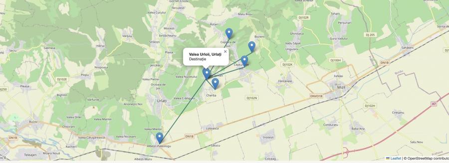 Teren Construcții intravilan de 5555 mp, în Urlați
