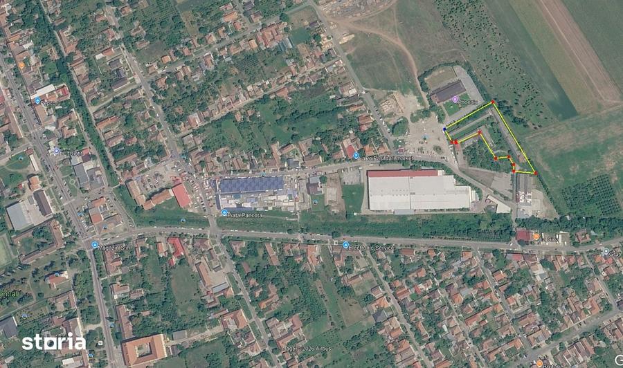 Teren de 6158 mp, în Central