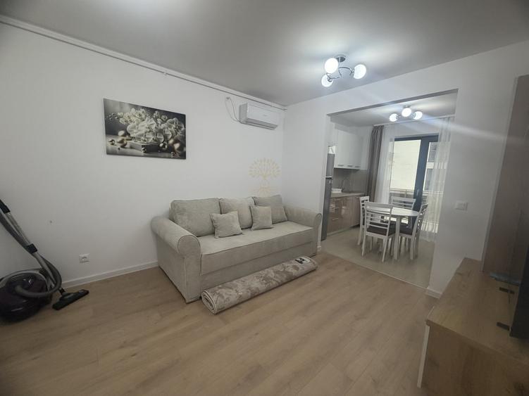 Apartament cu 2 camere semidecomandat, mobilat în Theodor Pallady