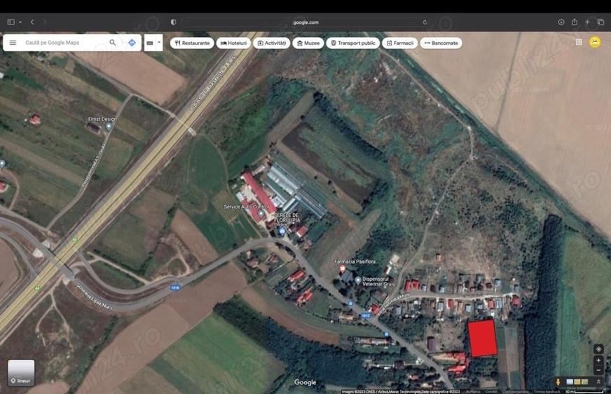 Teren de 2852 mp, în Lipia
