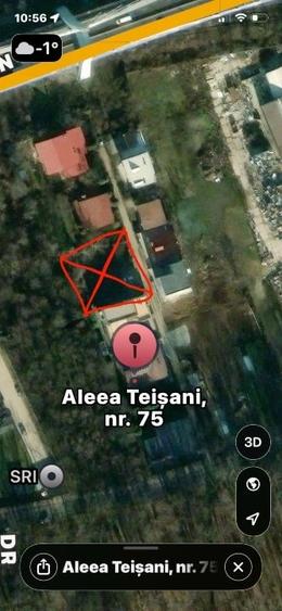 Teren Construcții intravilan de 681 mp, în Băneasa