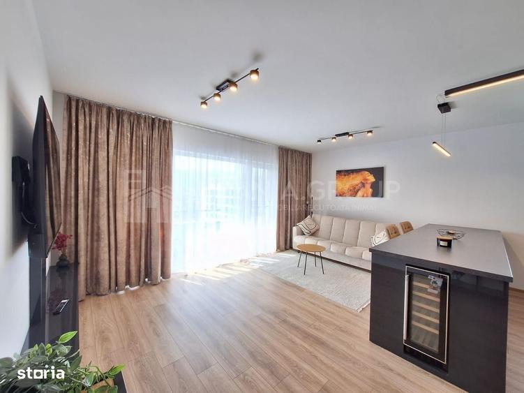 Apartament cu 2 camere semidecomandat în Central