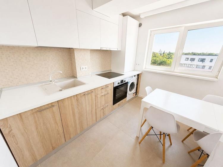 Apartament cu 2 camere semidecomandat, mobilat în Basarab