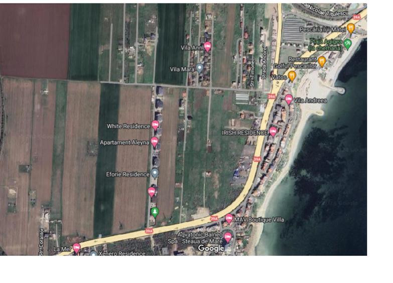 Teren Construcții intravilan de 3720 mp, în Agigea