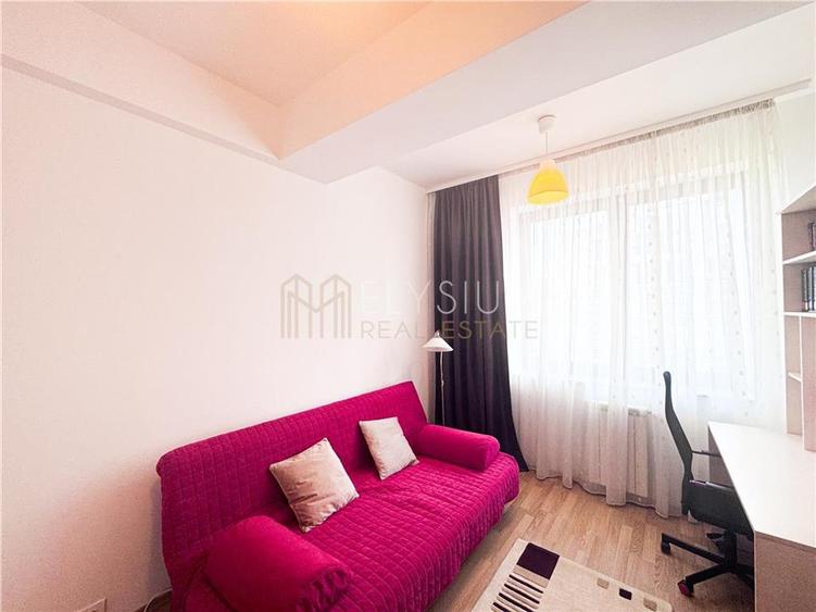 Apartament cu 4 camere semidecomandat, mobilat în Herăstrău