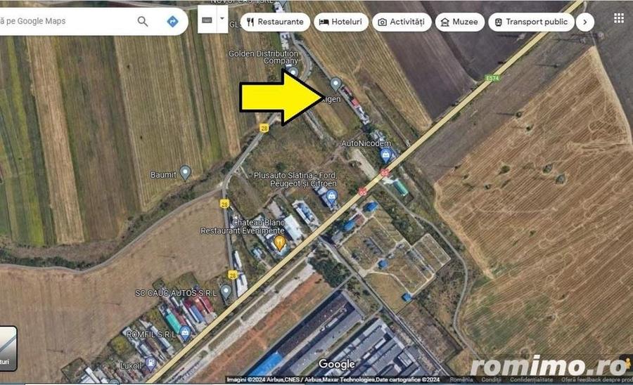 Teren de 4200 mp, în Central