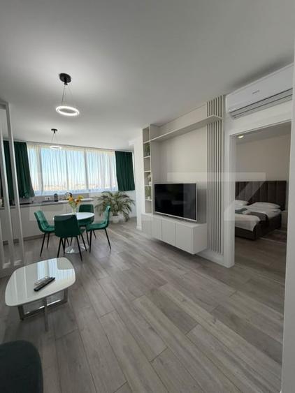 Apartament cu 2 camere semidecomandat, mobilat în Aradului