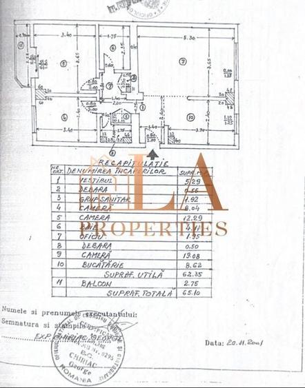 Apartament cu 3 camere în 13 Septembrie