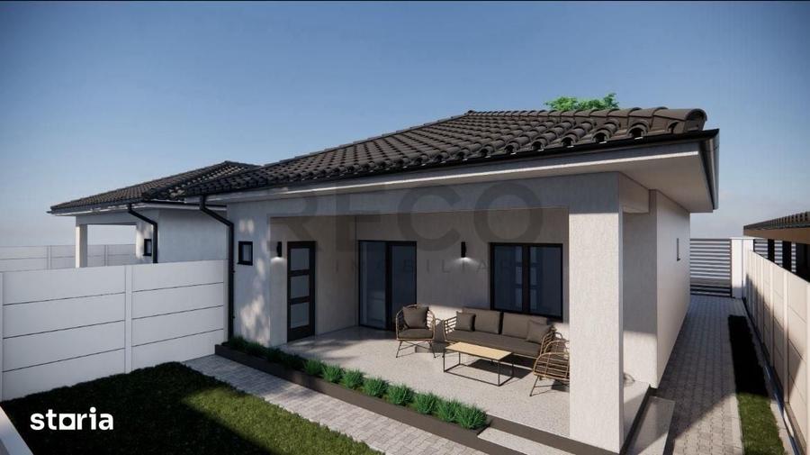 Casă cu 3 camere cu Teren 200 Mp în Nojorid