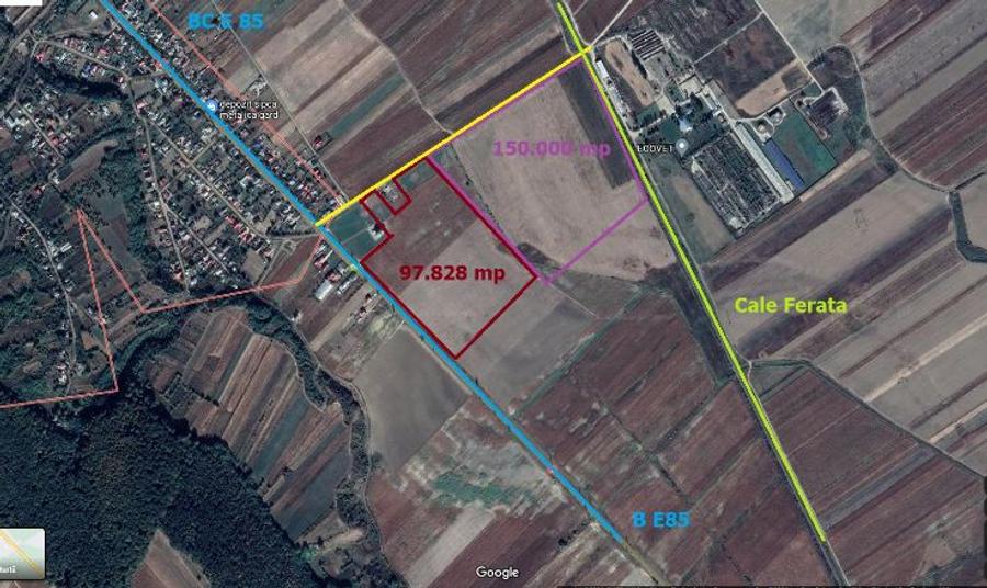 Teren agricol intravilan de 10000 mp, în Gheorghe Doja