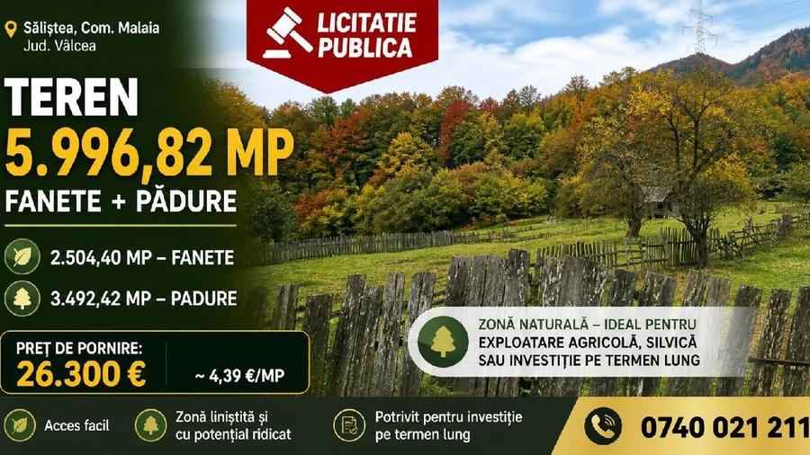 Teren de 5997 mp, în Malaia