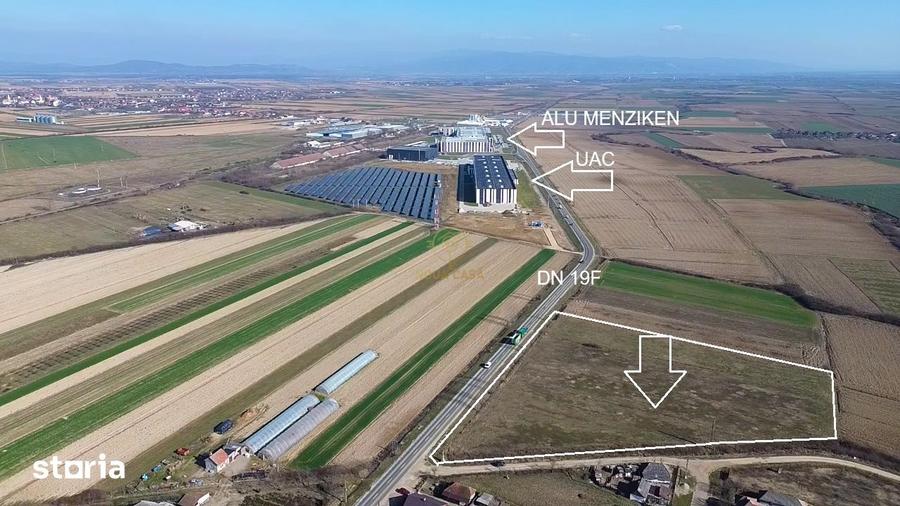 Teren de 14300 mp, în Medieșu Aurit