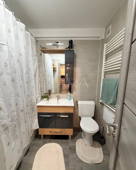 Apartament cu 2 camere semidecomandat, mobilat în Baciu