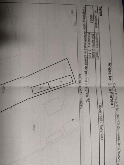 Casă individuală cu 4 camere în Tântava