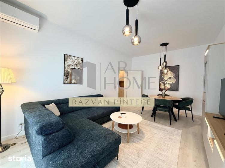 Apartament cu 2 camere, mobilat în Nord
