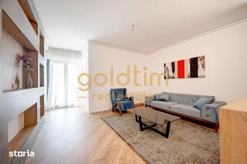 Apartament cu 3 camere decomandat, mobilat în Pipera