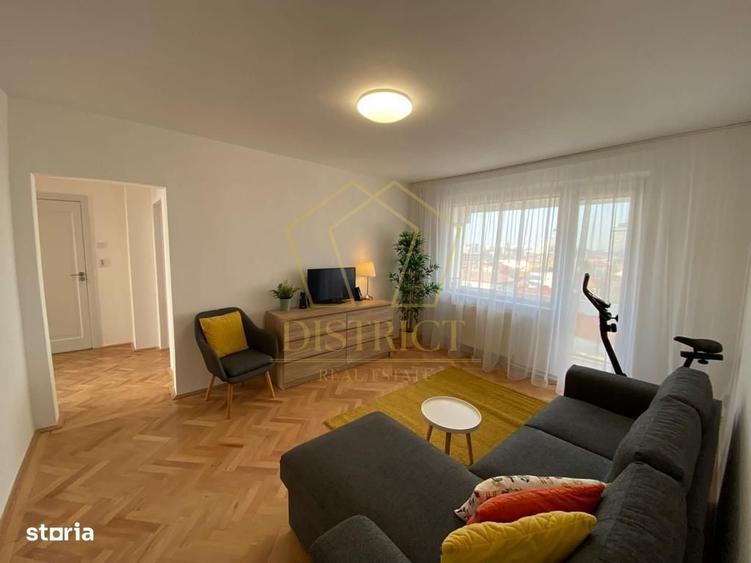 Apartament cu 3 camere semidecomandat în Take Ionescu