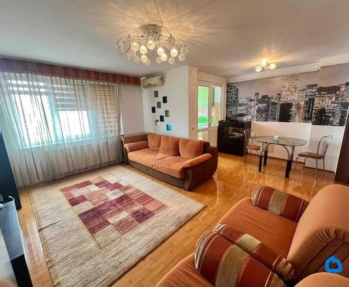 Apartament cu 3 camere decomandat, mobilat în Ultracentral