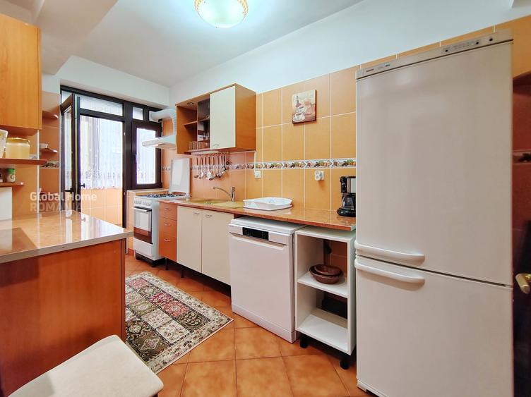 Apartament cu 3 camere semidecomandat, mobilat în Dorobanți