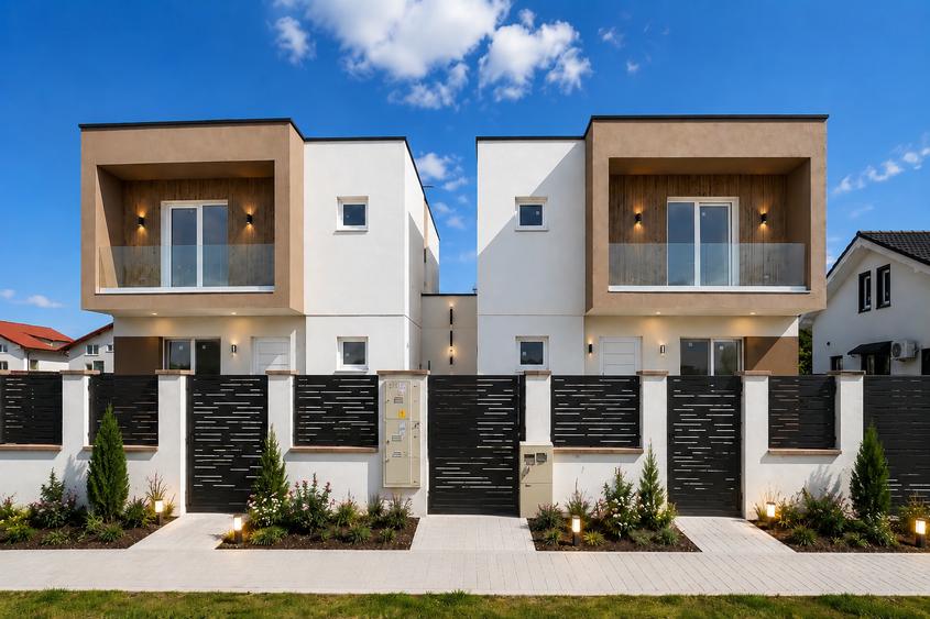Duplex cu 5 camere cu Canalizare în Moșnița Nouă