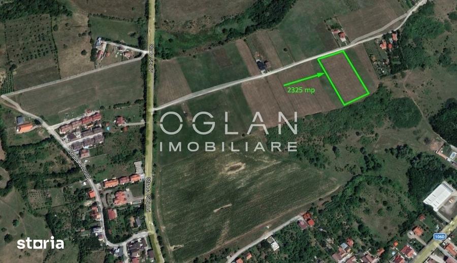 Teren de 2325 mp, în Central